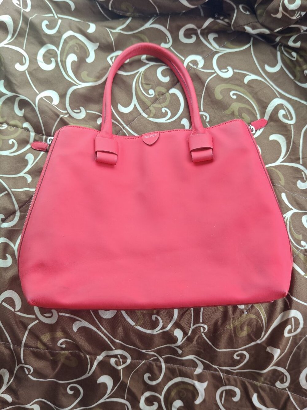 RARE Marc Jacobs 2013 "Resort" Tote Bag — Hot Pink/Coral